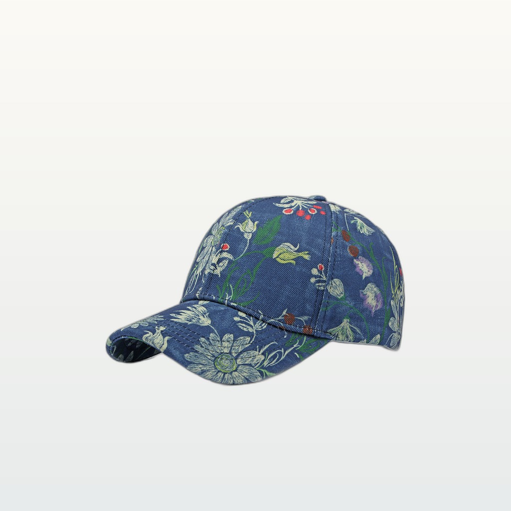 Floral Print Baseball Cap