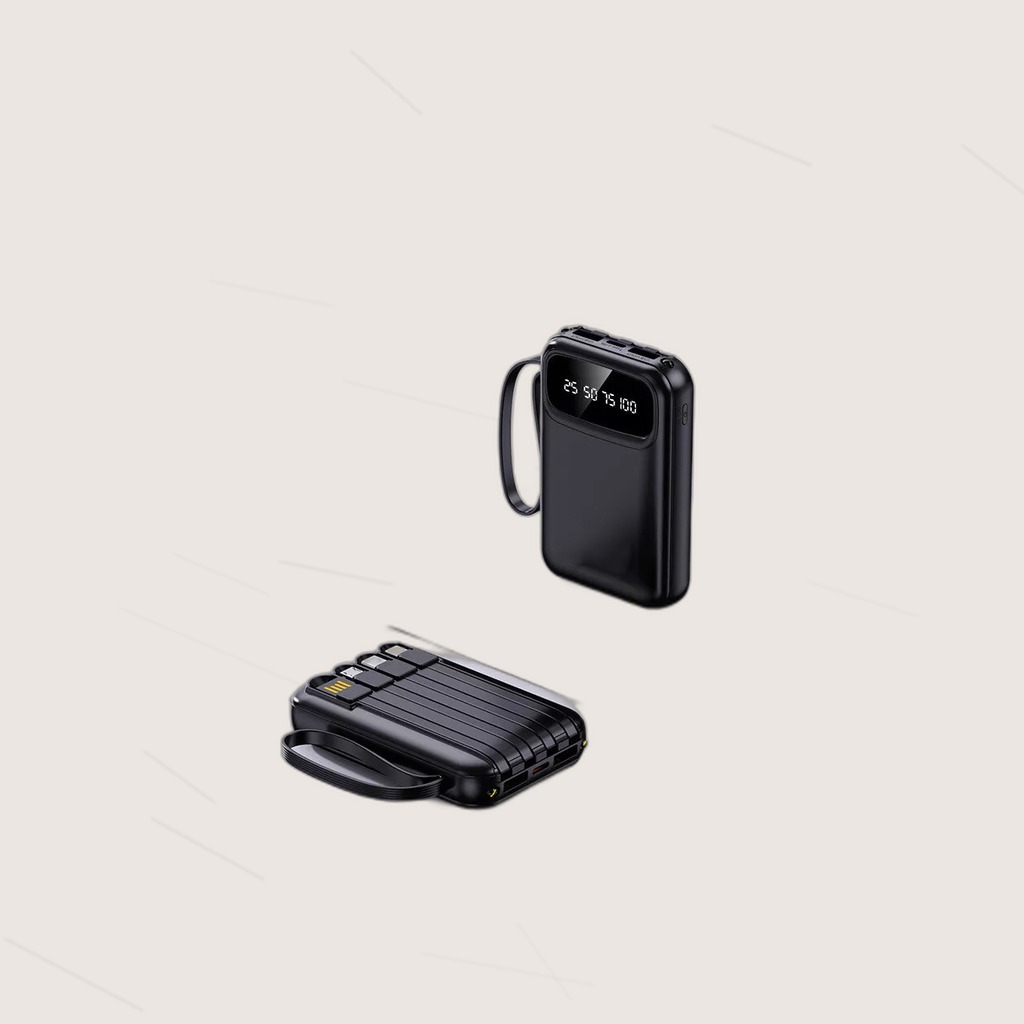 3o000mAh Power Bank, Fast USB Charger, External Battery For