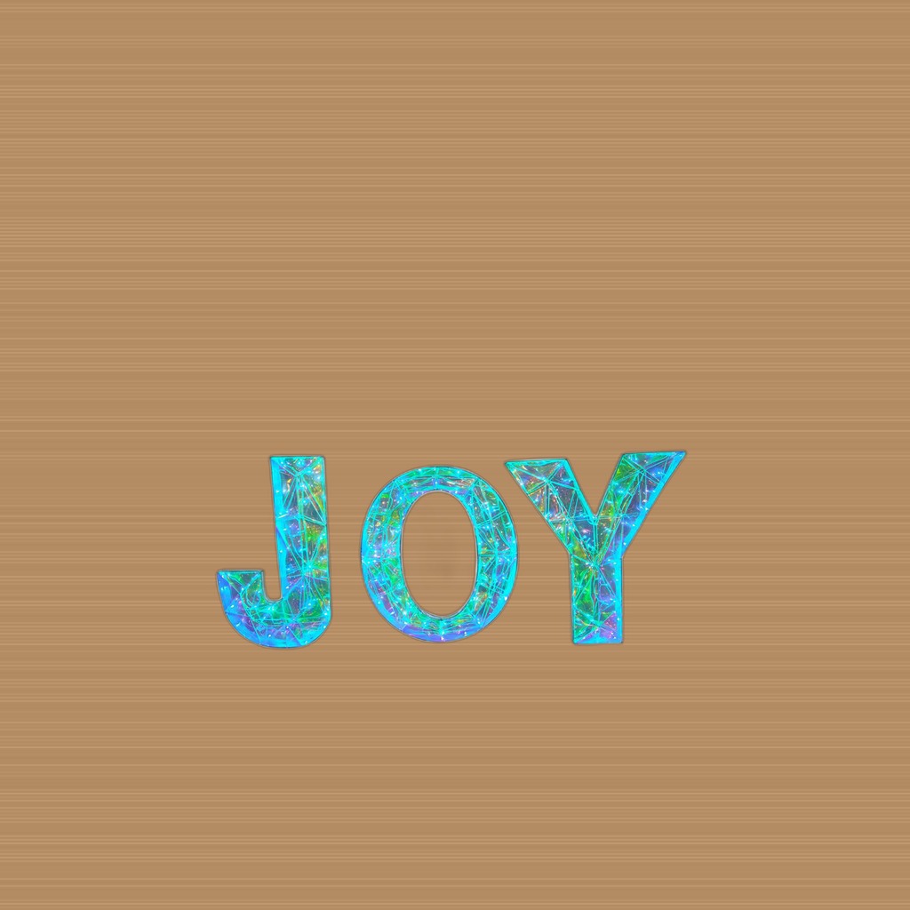 3 Piece Outdoor Xmas Decor Letters LED Lighted Prism Holiday