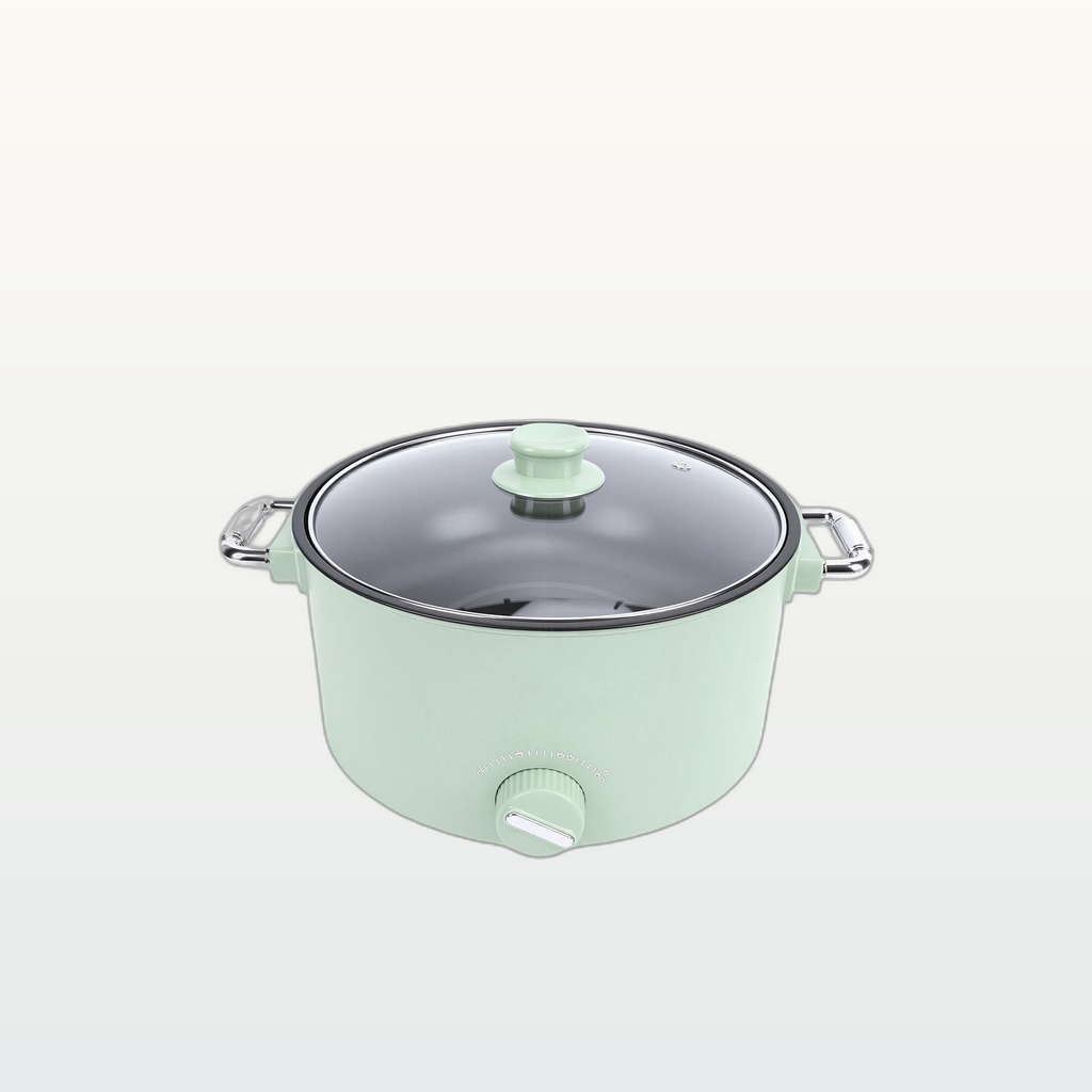 Electric Hot Pot with Steamer
