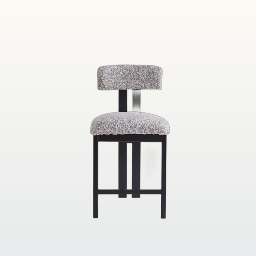 26.5 Stylish Round Stools With Low Back - Comfortable