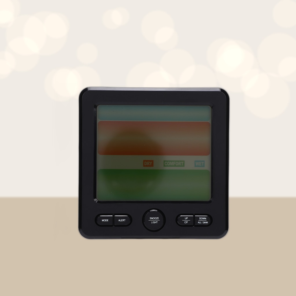 Digital Indoor Temperature And Humidity Timer, Featuring