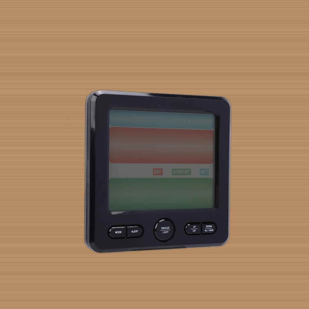 Digital Indoor Temperature And Humidity Timer, Featuring