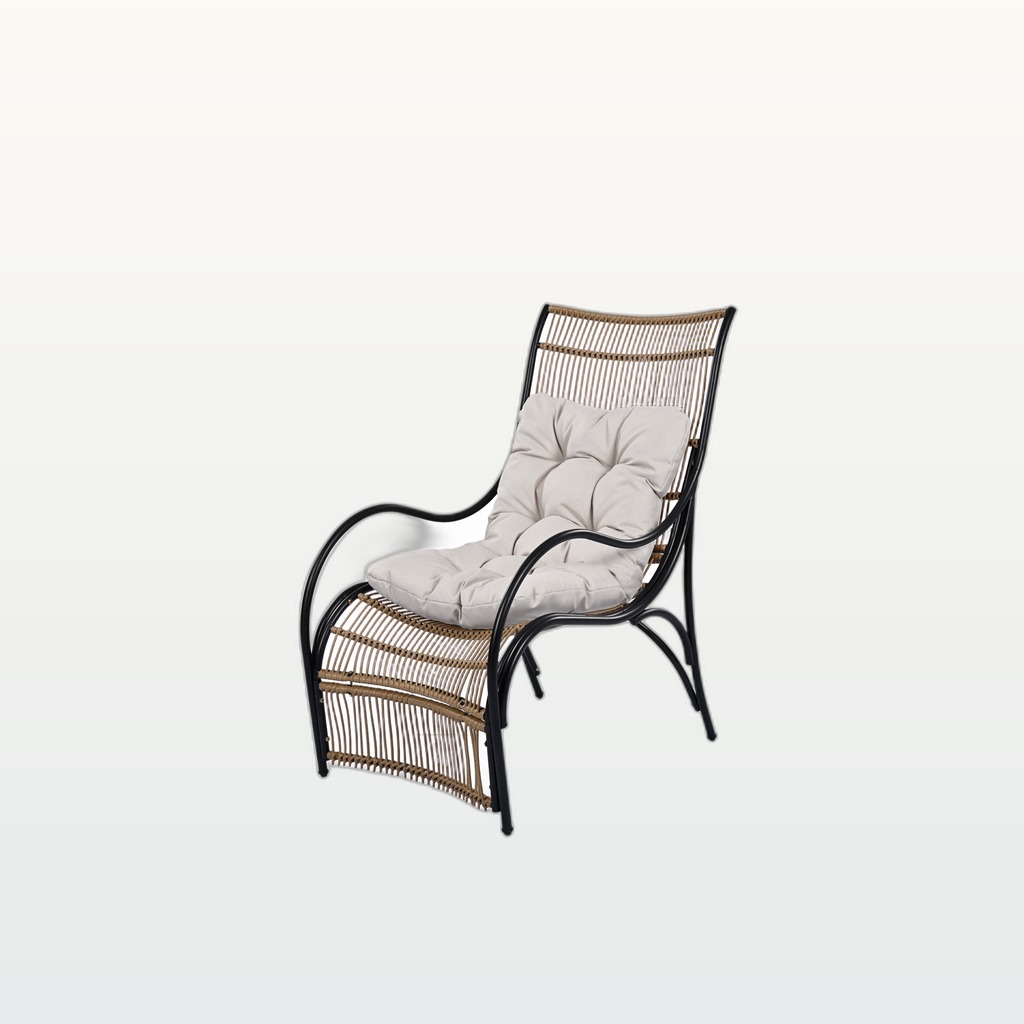 3-Piece Wicker Patio Set