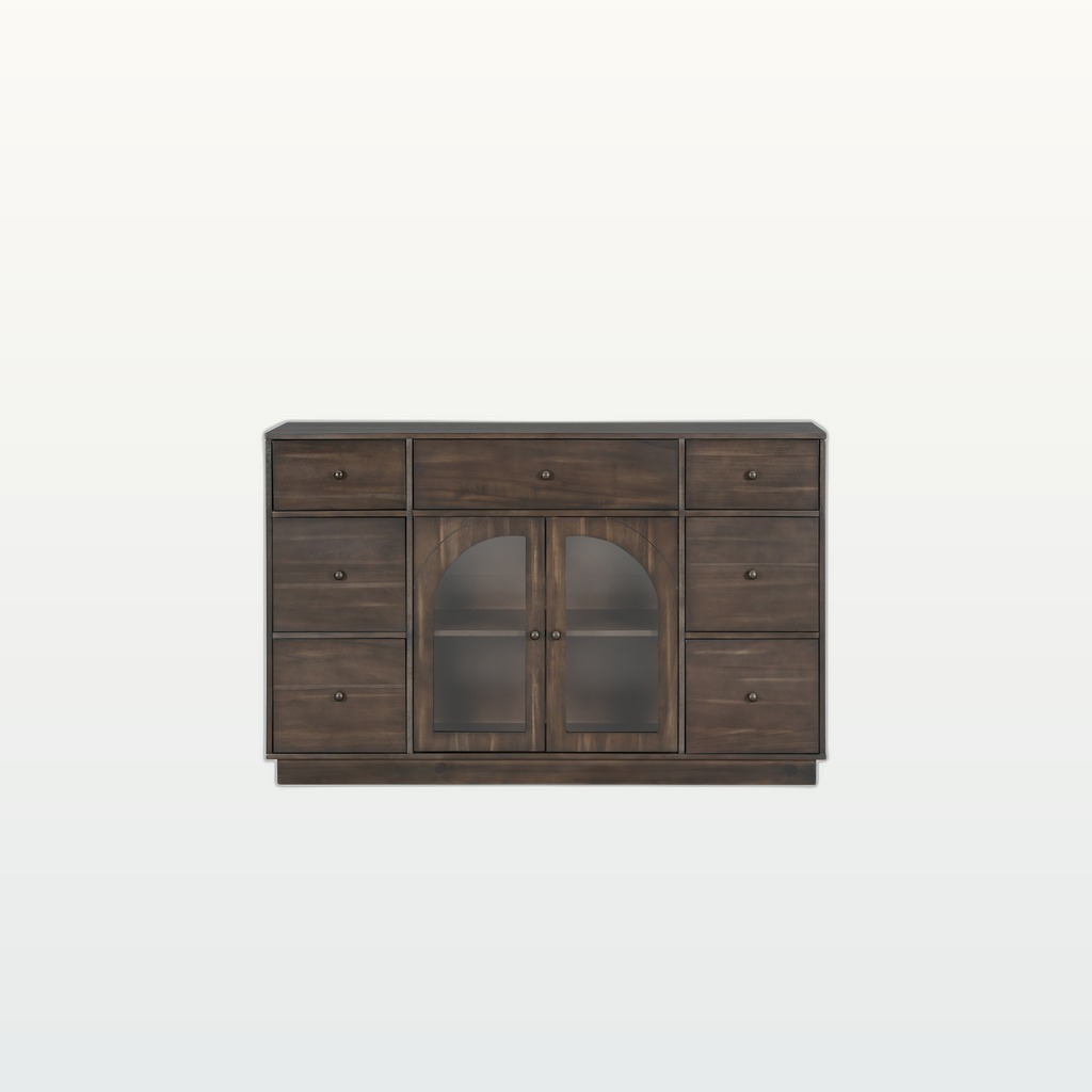 Large Storage Cabinet (Dark Brown)