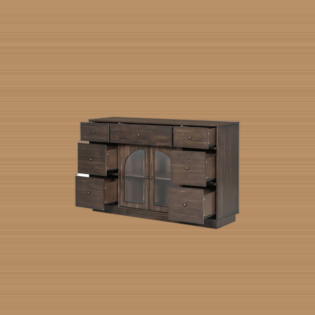 Large Storage Cabinet (Dark Brown)
