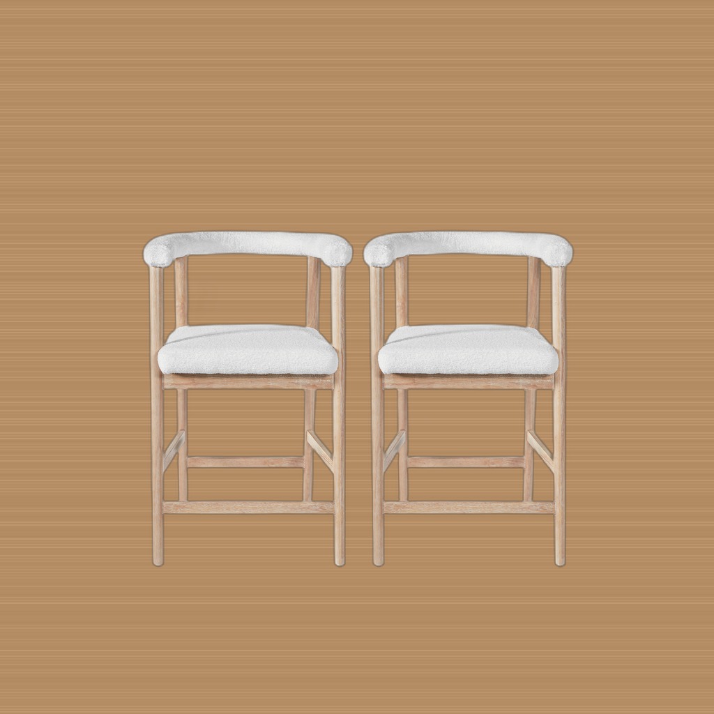 25 Seat Height Bar Stools With Back, Comfortable Counter