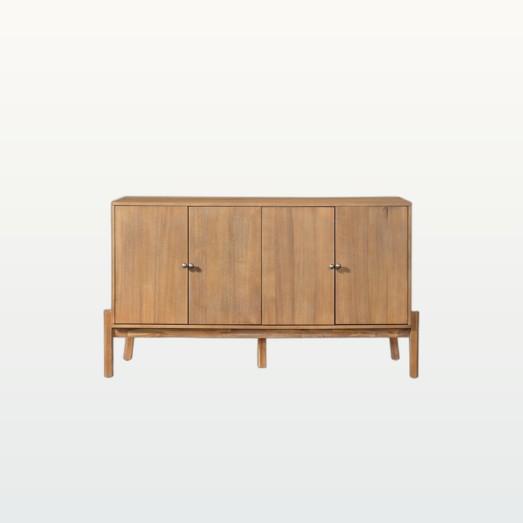 4-Door Sideboard Buffet Cabinet