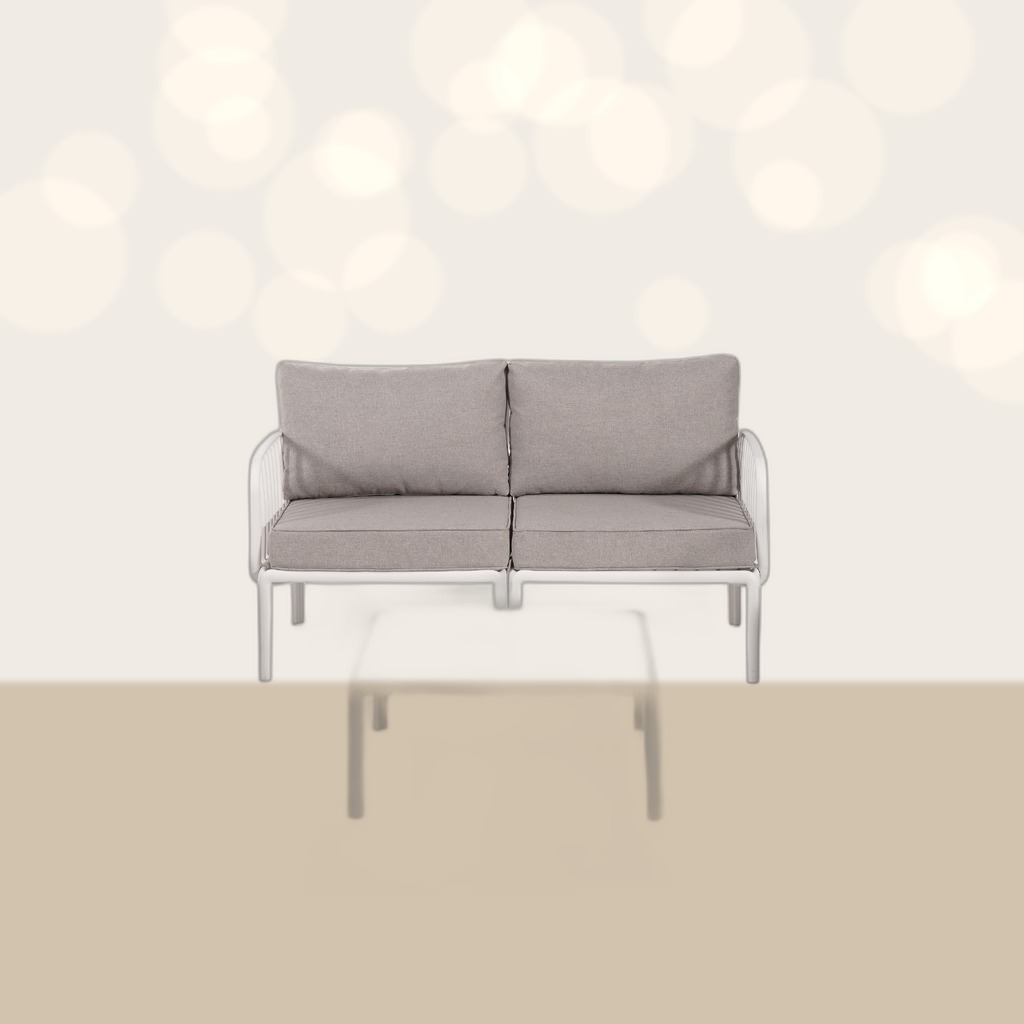3 Piece Patio Conversation Sets, Modern Outdoor Patio