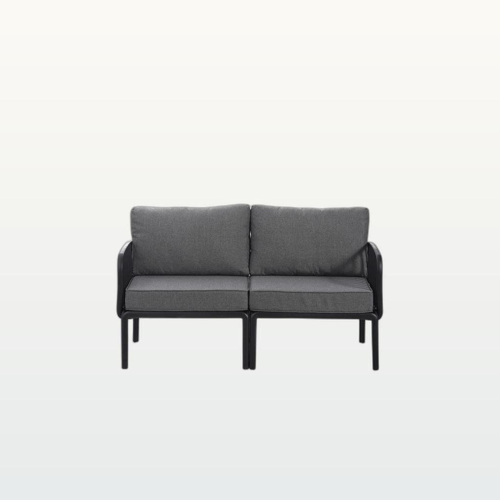 3 Piece Patio Conversation Sets, Modern Outdoor Patio
