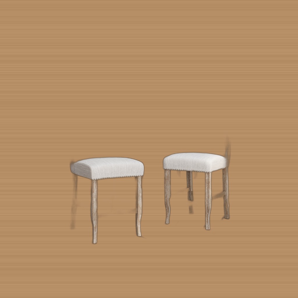 Tufted Wingback Counter Stools (Set of 2)