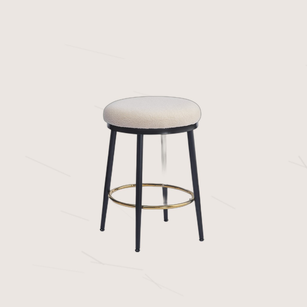 24.75 Modern Counter Stools Set Of 2,White Counter Stools