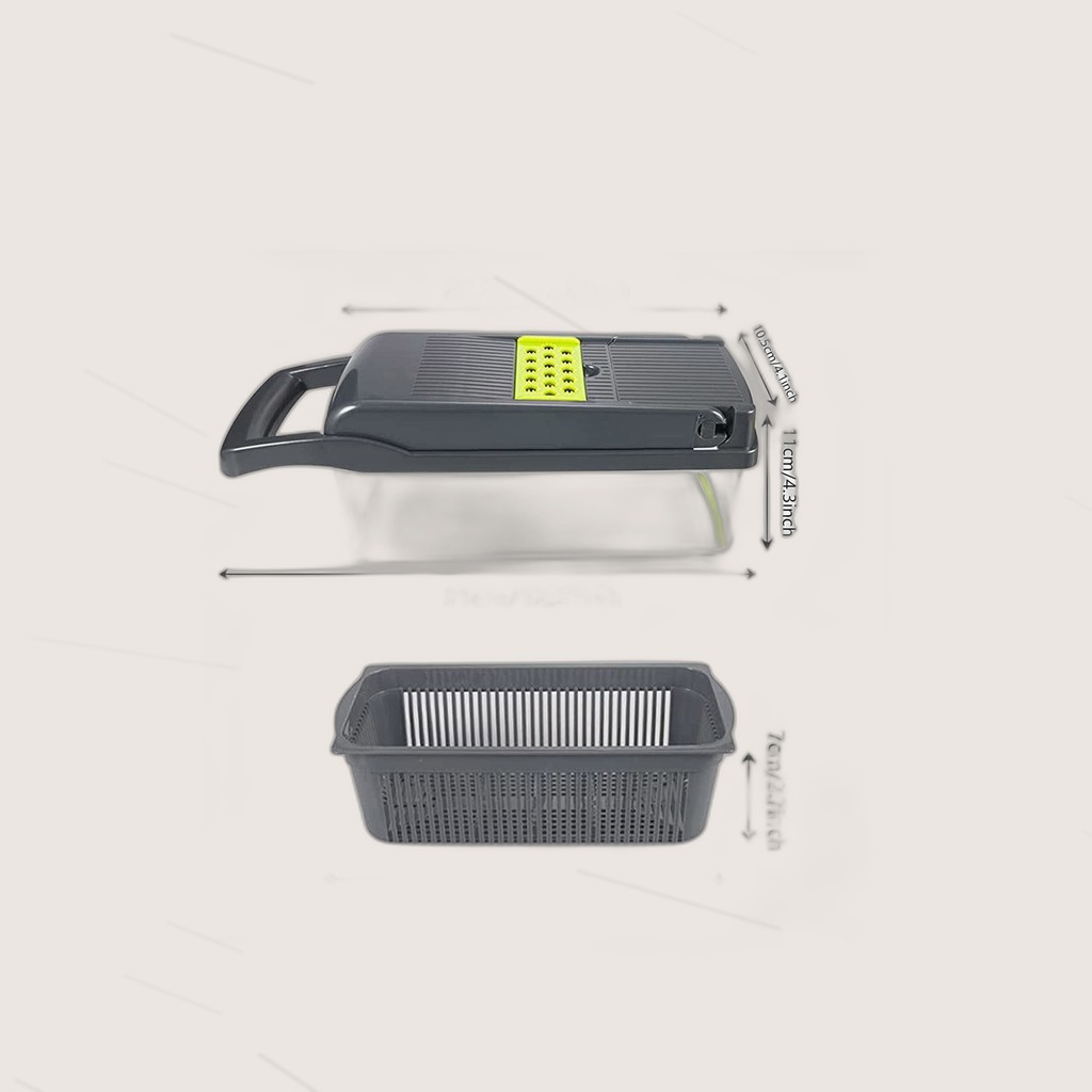 Vegetable Chopper Salad Fruit Peeler Slicer 15 In 1 Dicer