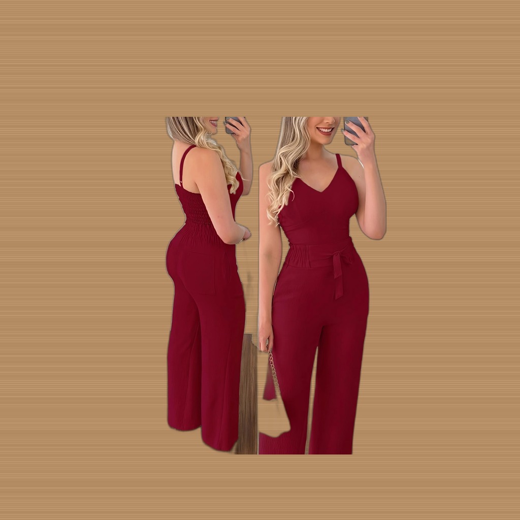 Cami Top and Wide-Leg Pants Set