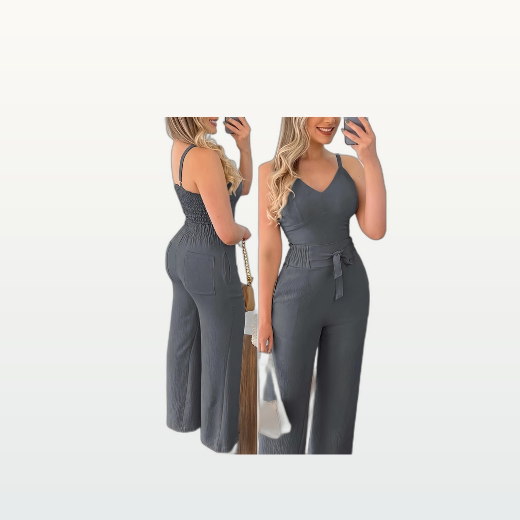 Cami Top and Wide-Leg Pants Set
