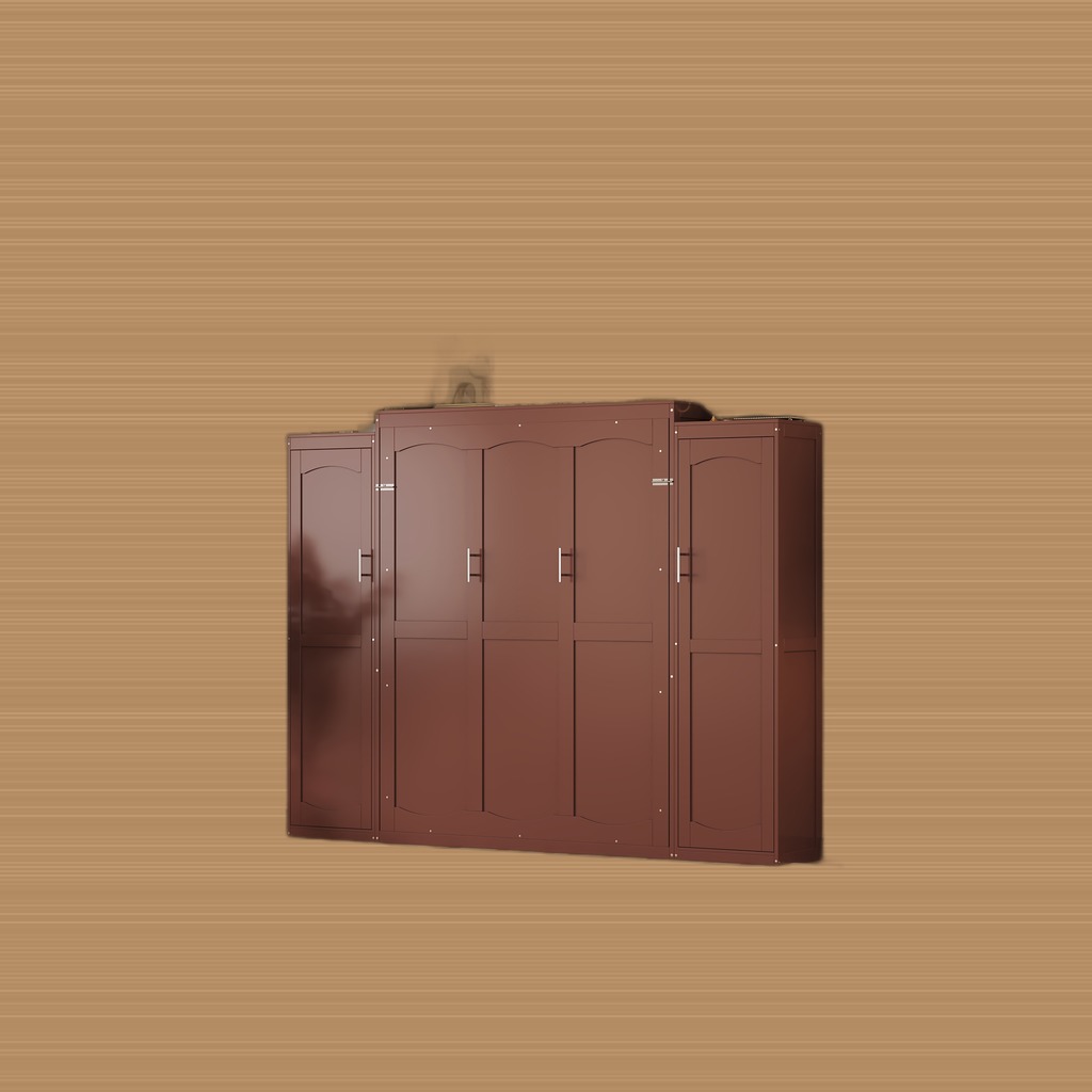 Full Murphy Bed with Wardrobes