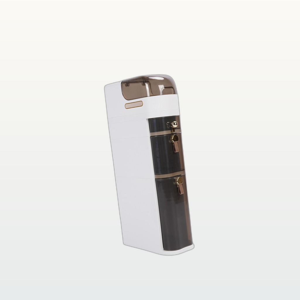 Bathroom Storage Cabinet PP PC Narrow Slim Organizer Small
