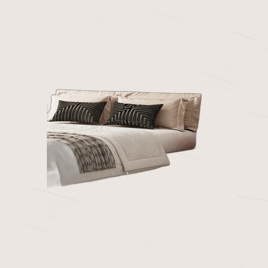 Queen Platform Bed (Dark Walnut)