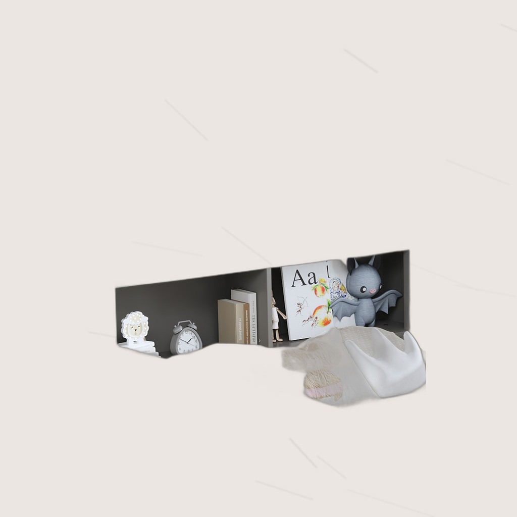 Twin Bed with Storage and Guardrails