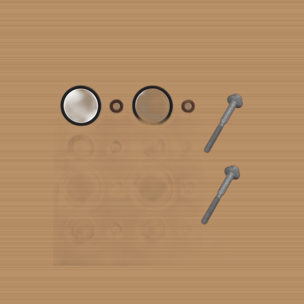 1.6 TDi Fuel Injector Seal Washer Bolt Kit For VW Touran