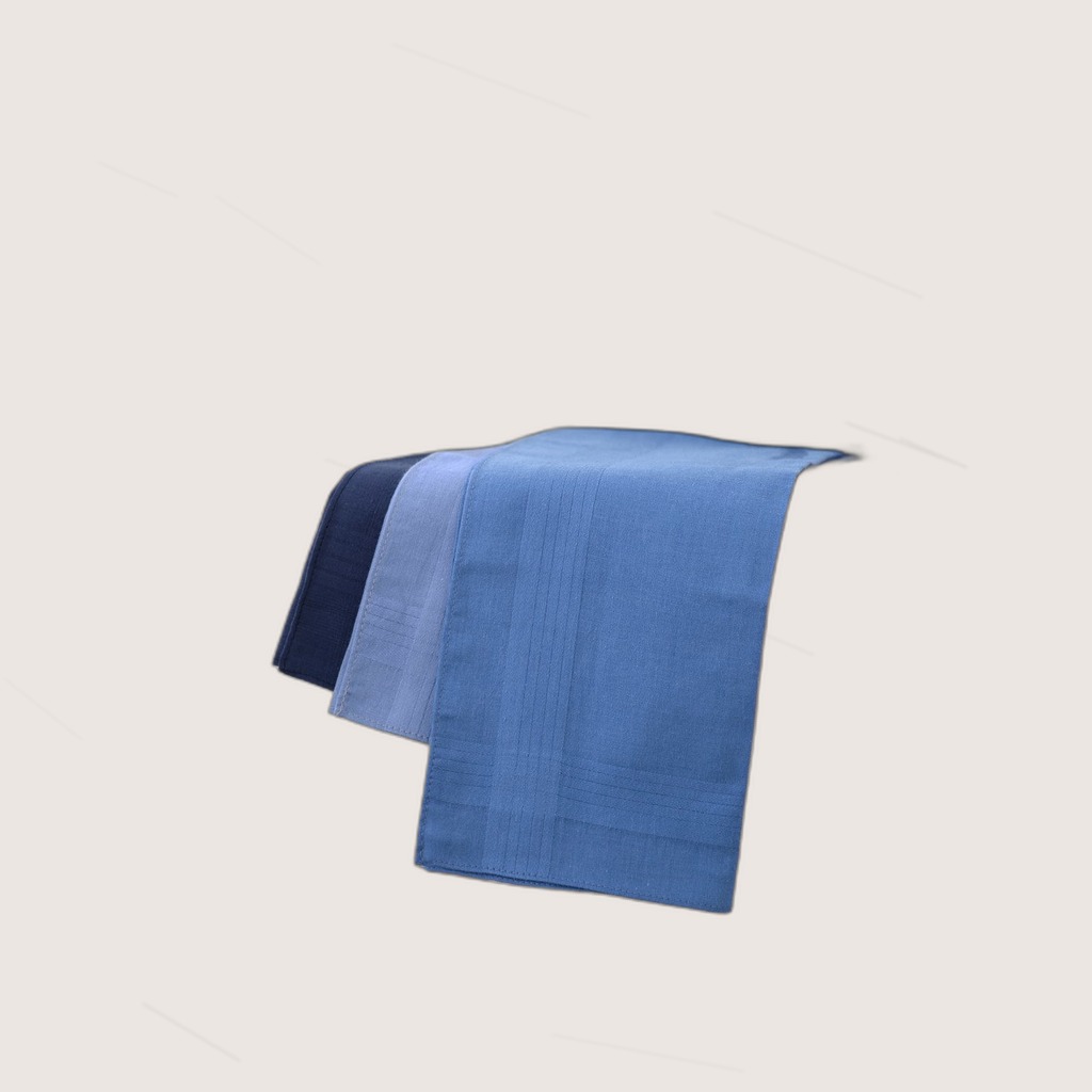 Men'S Cotton Gents Hankies Set, 12 Pack Large Handkerchiefs