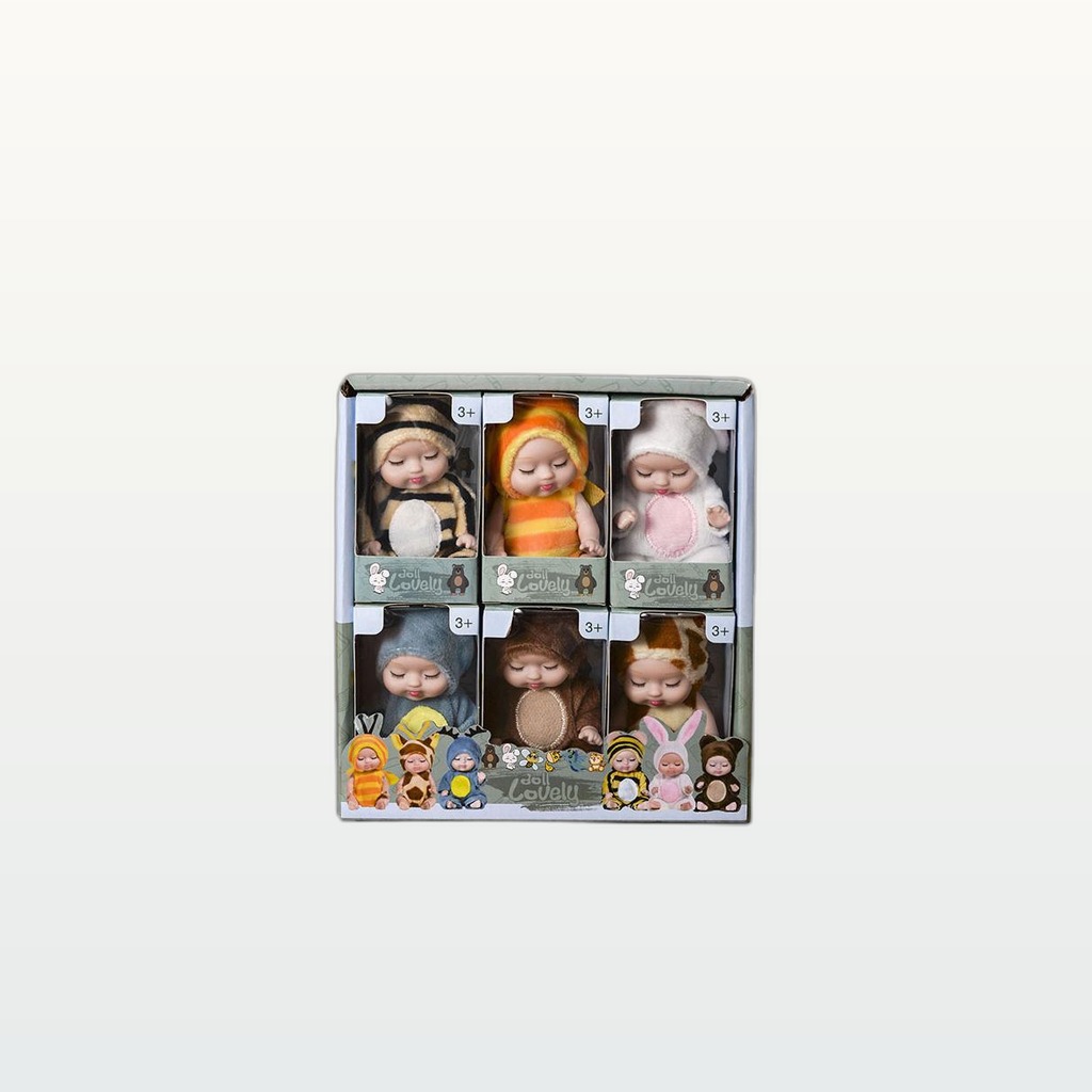 Set Of 6 Princess Dolls In A Gift Box The Perfect Birthday,