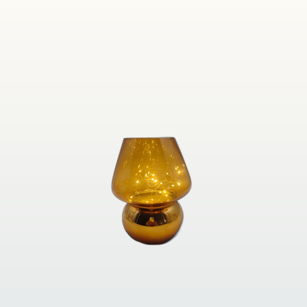Glass Mushroom Lamp