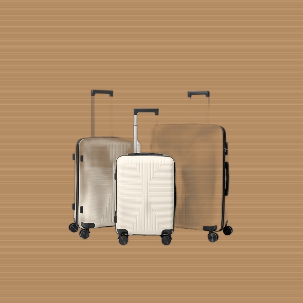 PP Trolley Case 20in 24in 28in 3PCS Suitcase Set