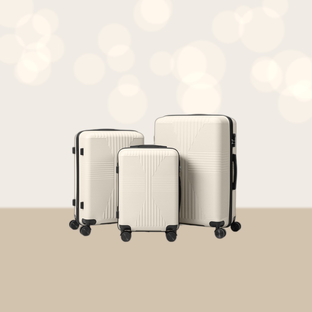 PP Trolley Case 20in 24in 28in 3PCS Suitcase Set