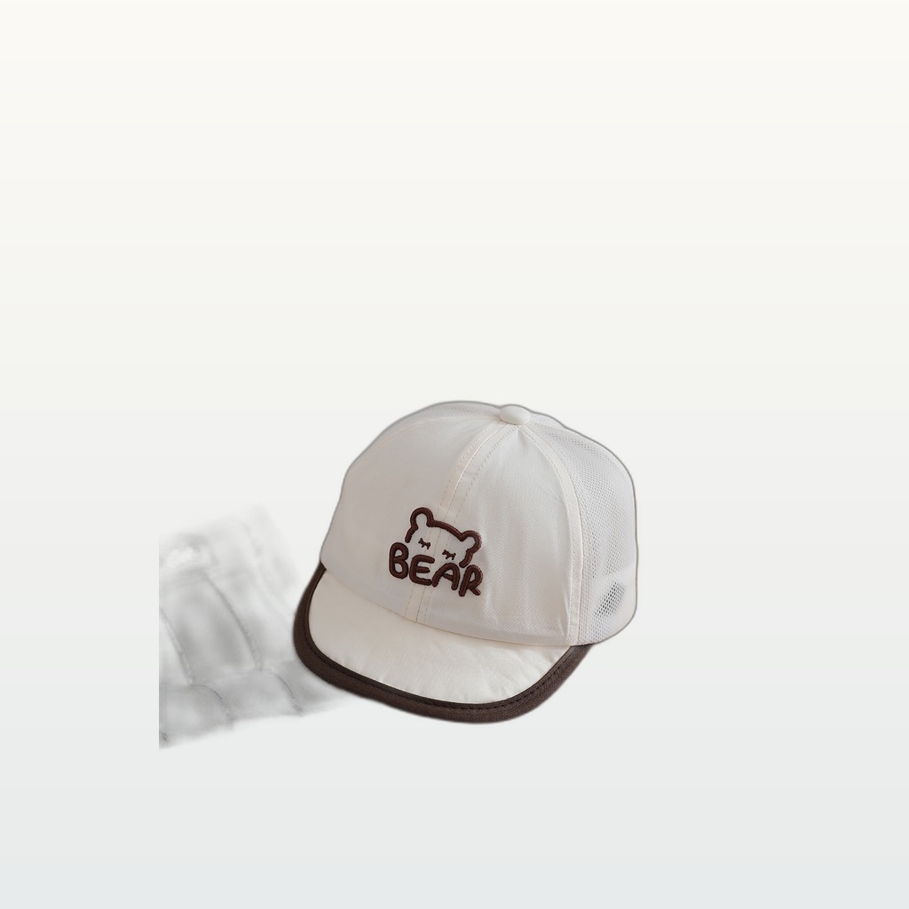 Kids' Embroidered Bear Cap