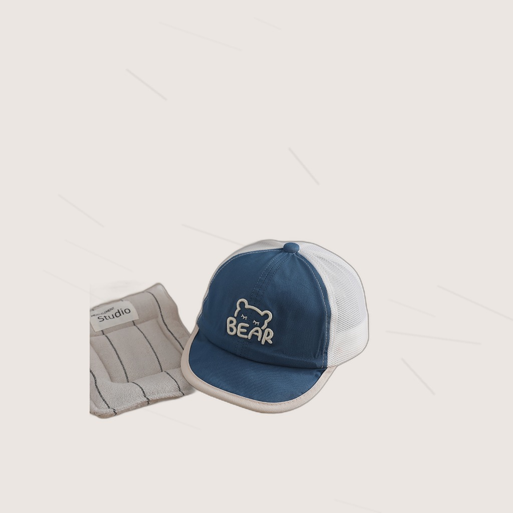 Kids' Embroidered Bear Cap