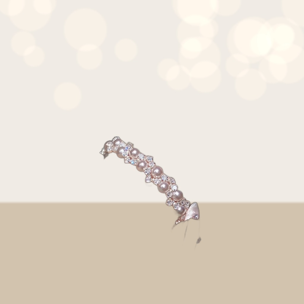Diamante & Pearl Bracelet
