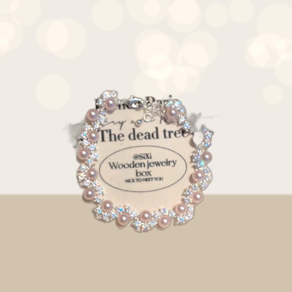 Diamante & Pearl Bracelet
