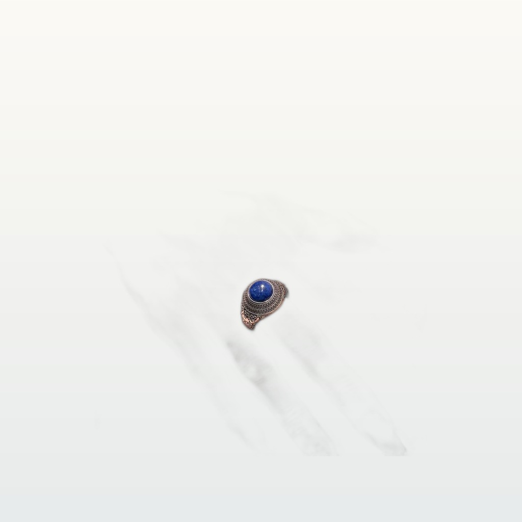 Lapis Lazuli Open Adjustable Womens Ring