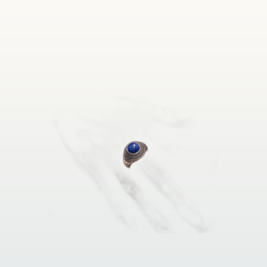 Lapis Lazuli Open Adjustable Womens Ring
