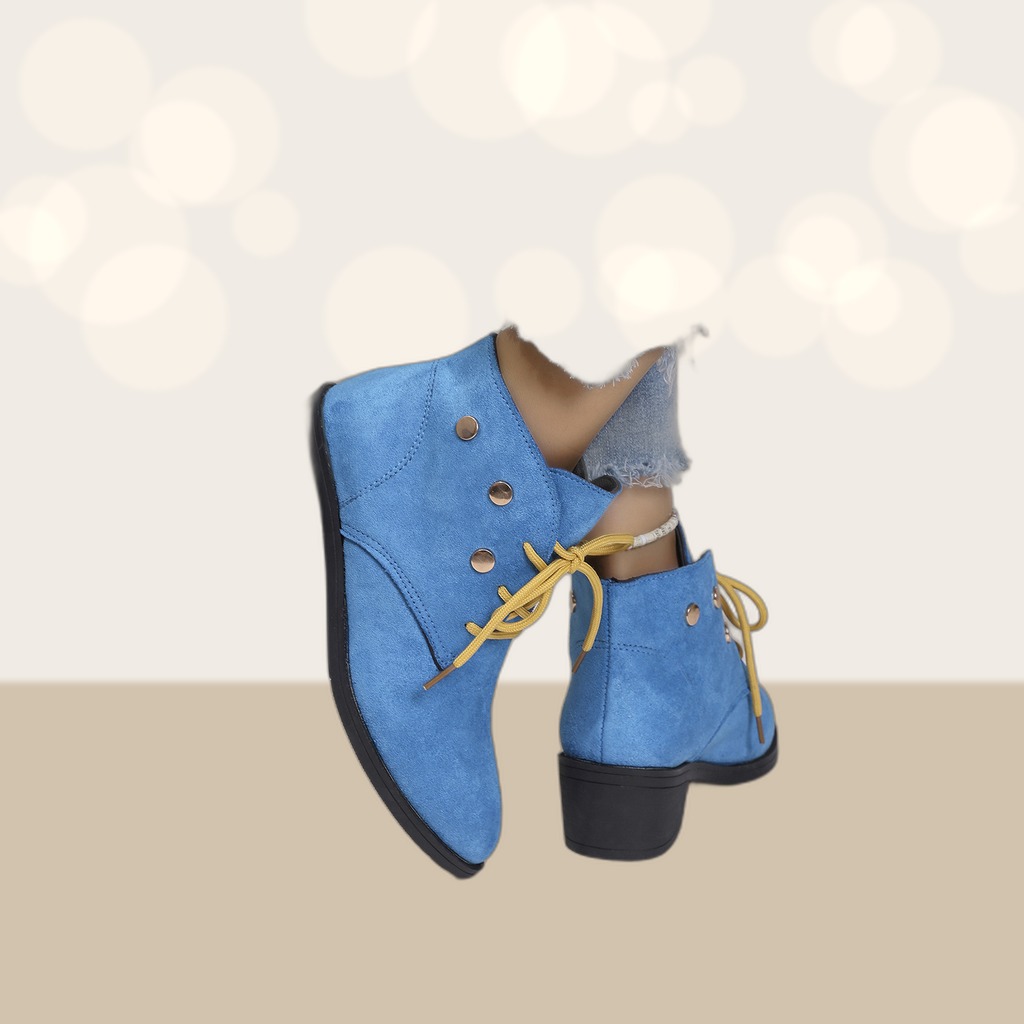 Chunky-Heel Ankle Boots
