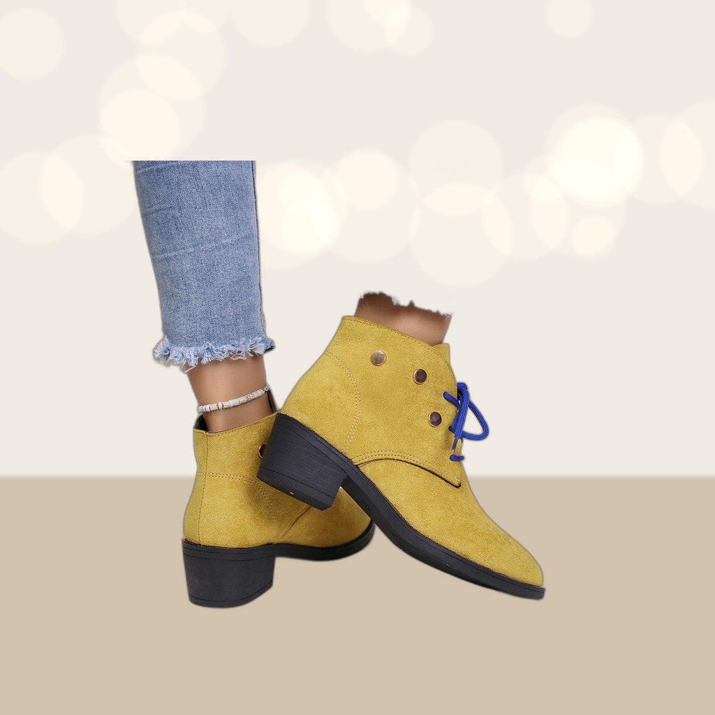 Chunky-Heel Ankle Boots