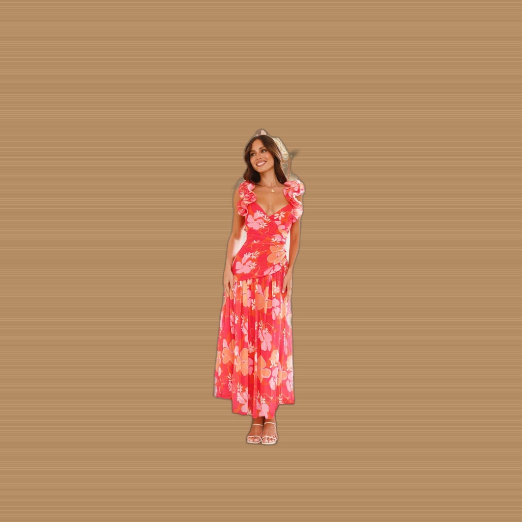 Split-pleated Backless Dress Figure-hugging Style