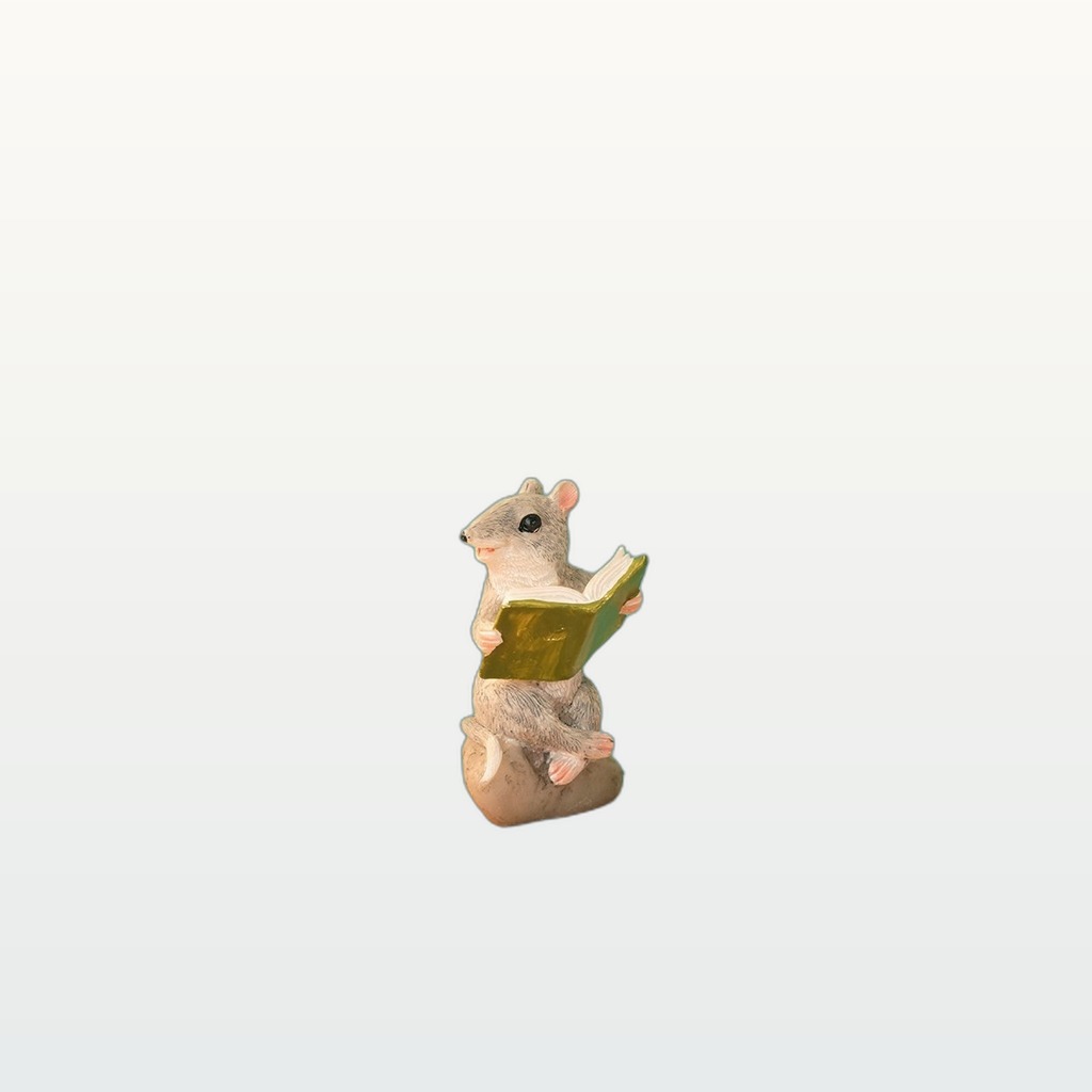 Cute Little Mouse Ornament Creative Miniature Landscape Figurine