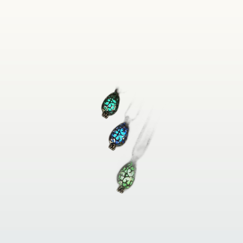 Glow-in-the-Dark Hollow Necklace