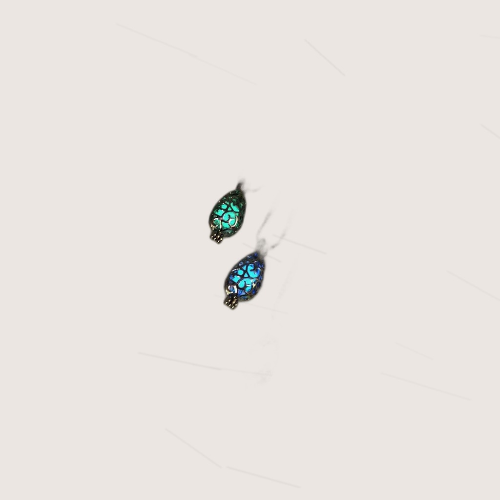 Glow-in-the-Dark Hollow Necklace