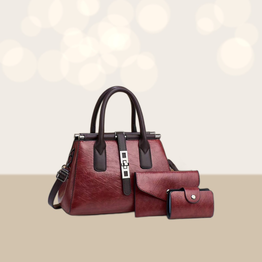Large-capacity Vintage Shoulder Tote And Crossbody Bag