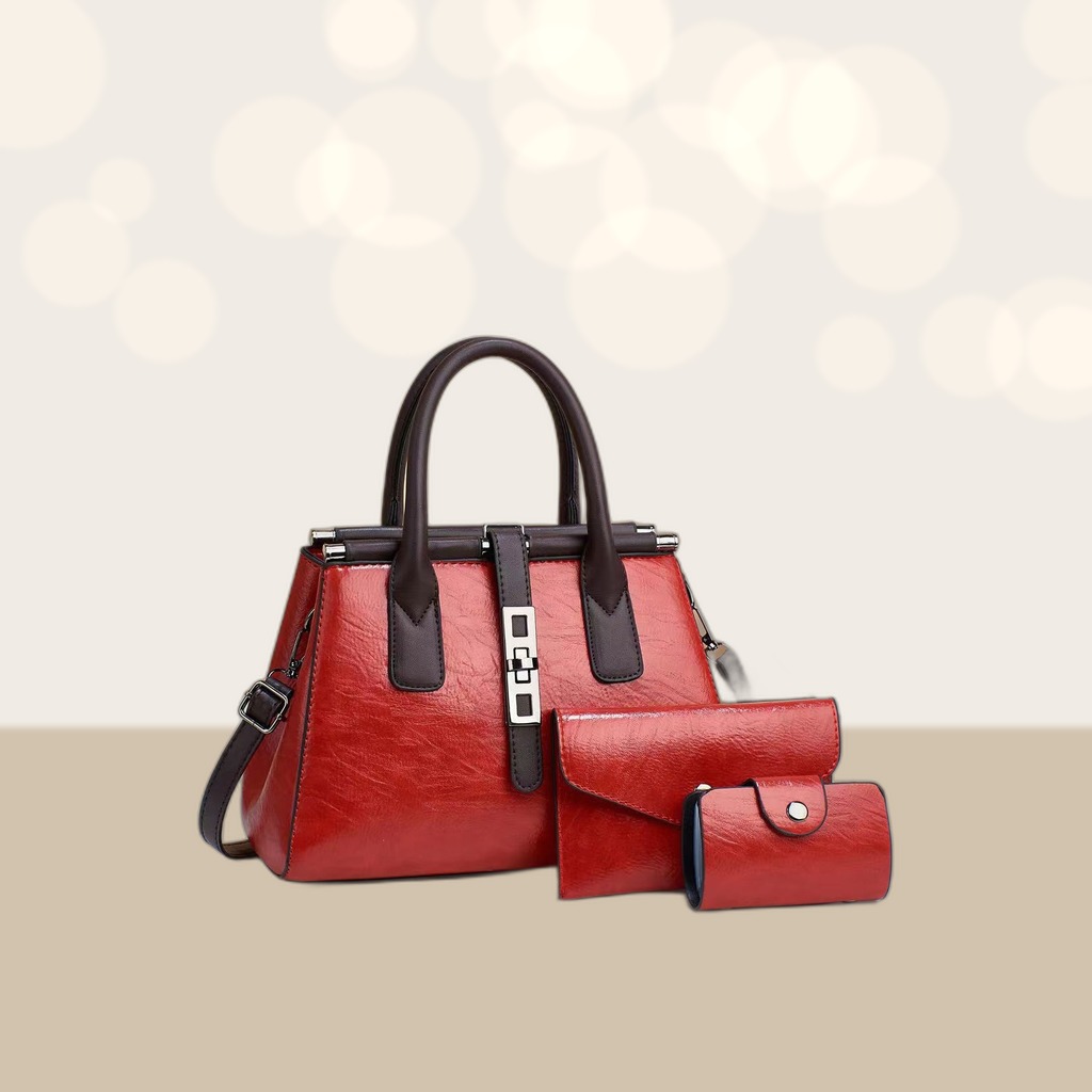 Large-capacity Vintage Shoulder Tote And Crossbody Bag