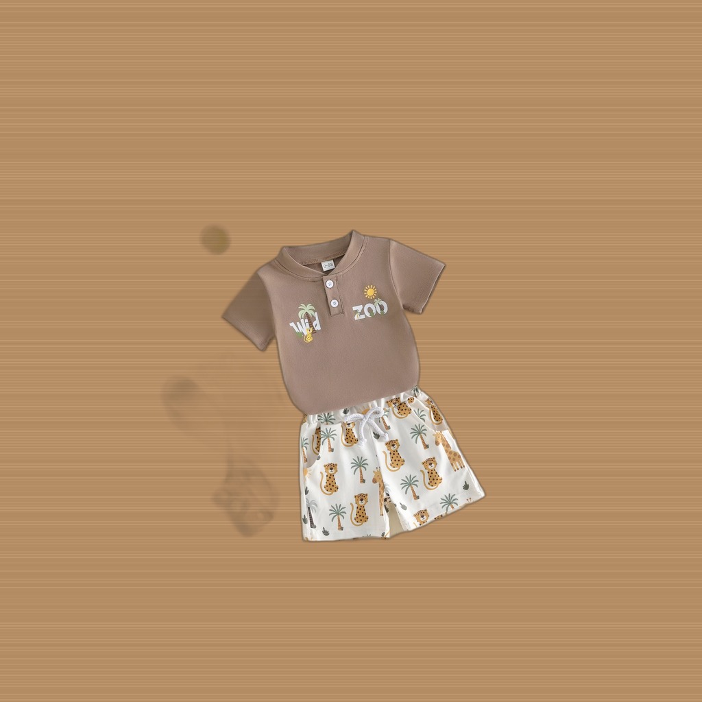 Kids' Polo & Shorts Set
