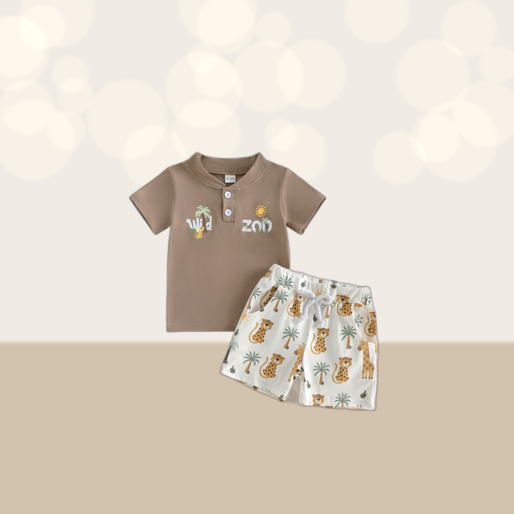 Kids' Polo & Shorts Set