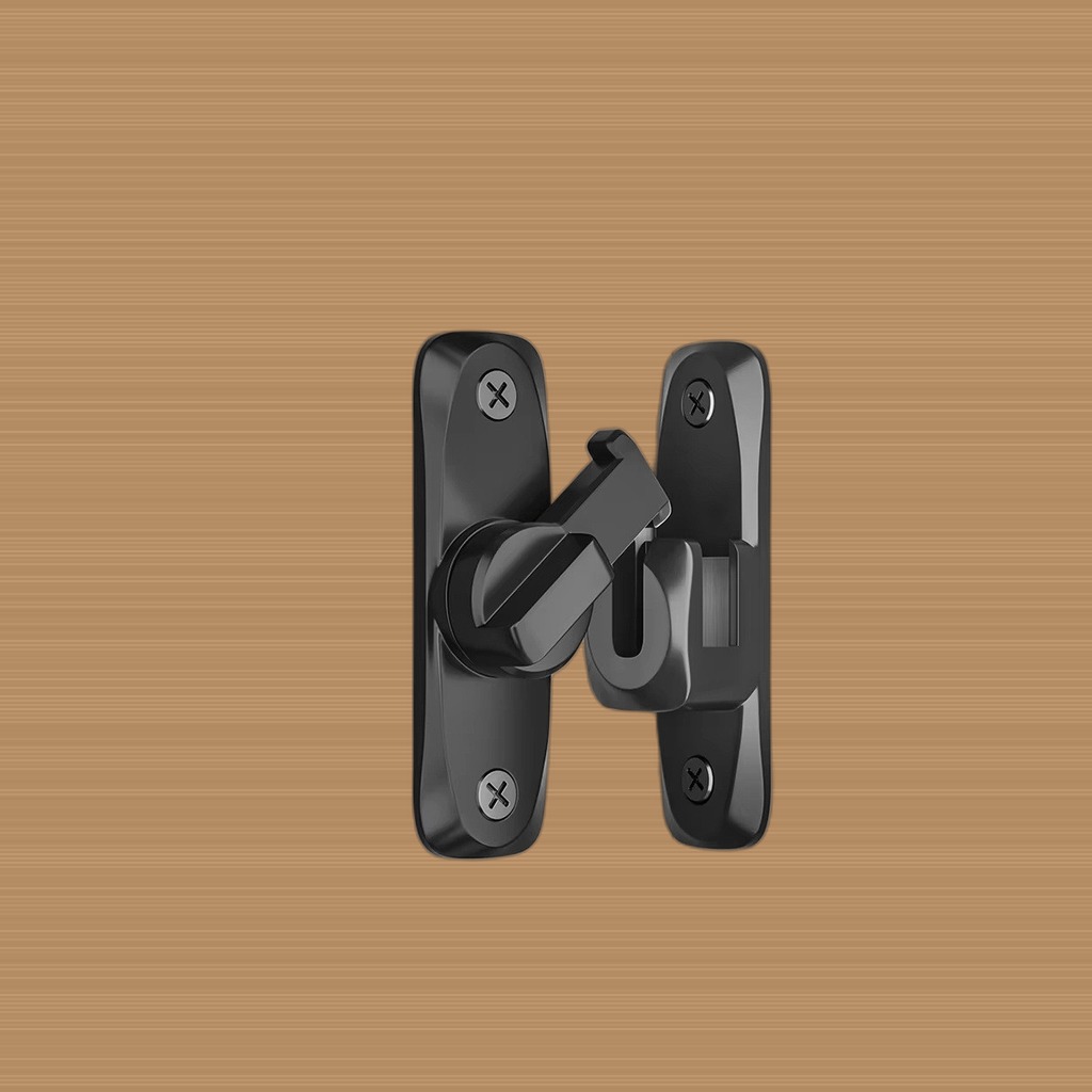 Drill-Free Sliding Door Lock