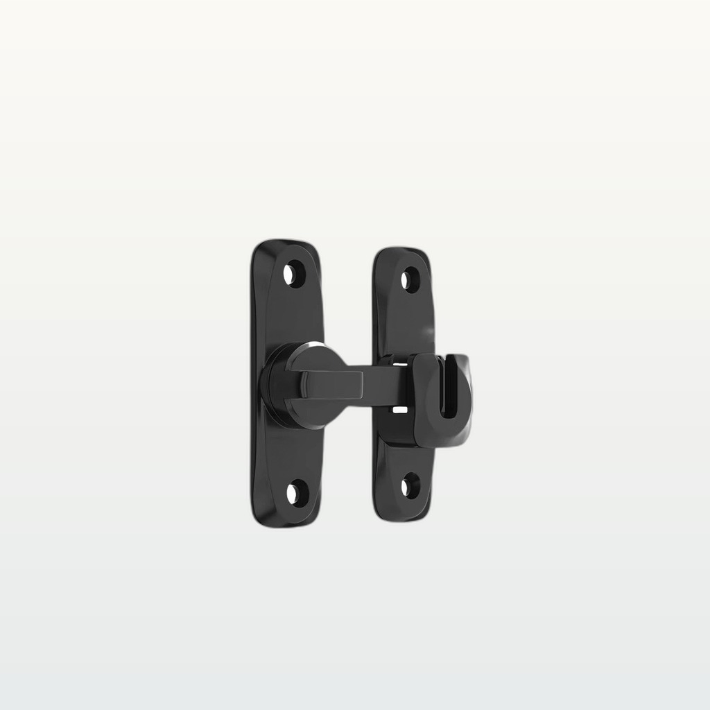 Drill-Free Sliding Door Lock