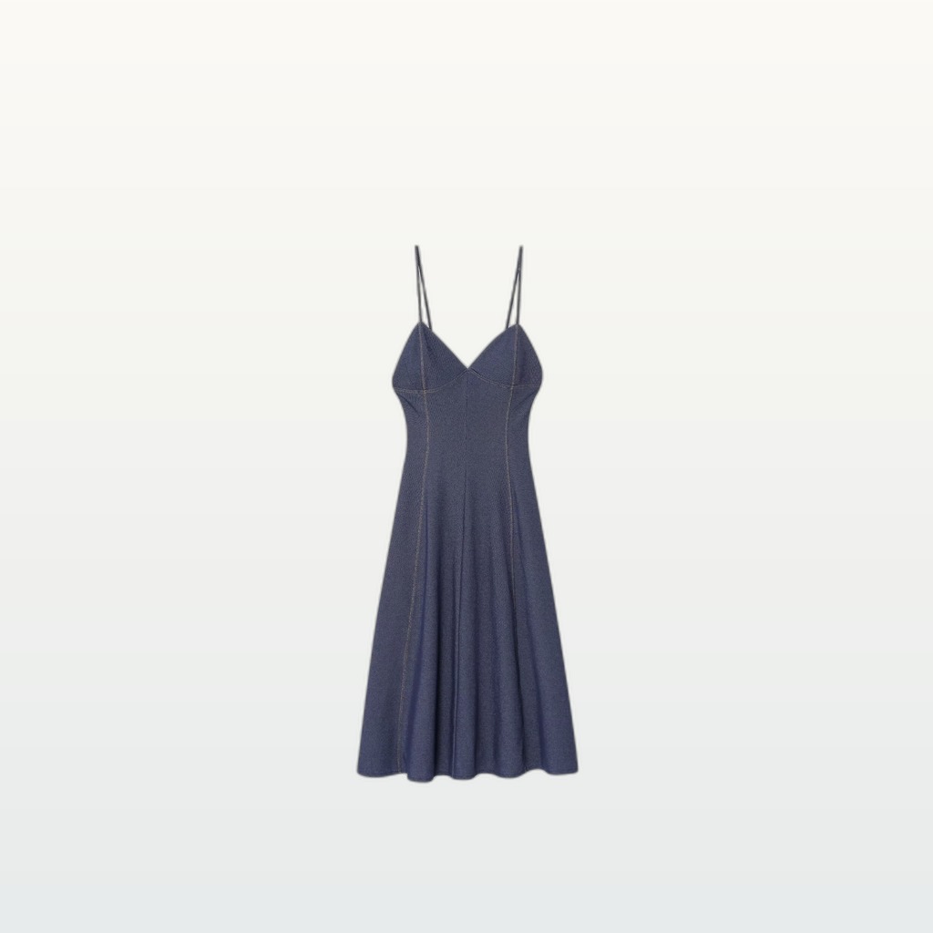 Womens French-style Strapless Dress