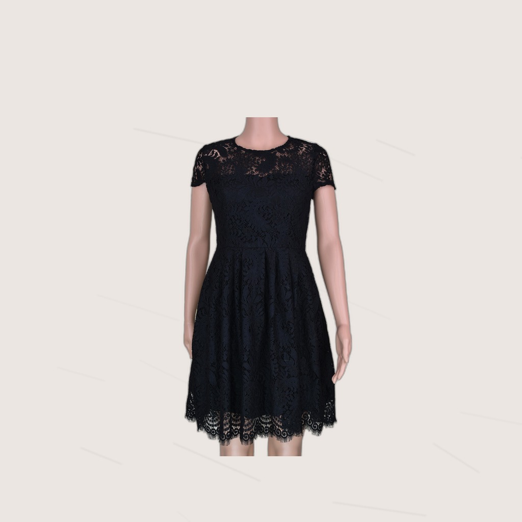 Womens New Lace Sexy Backless Dress