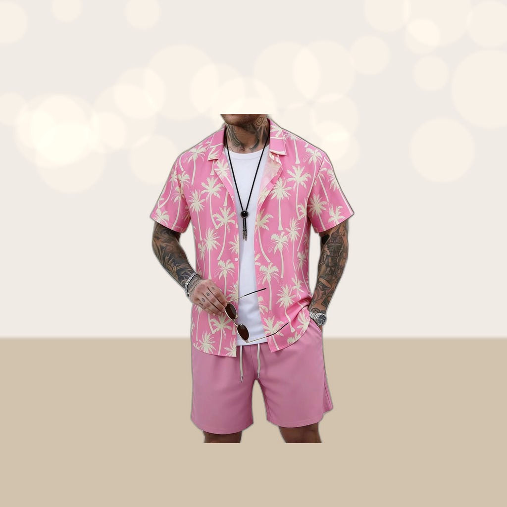 Casual Mens Summer Street-style Outfit